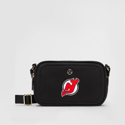 New Jersey Devils lululemon Black Crossbody Camera Bag