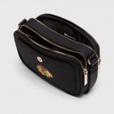 Chicago Blackhawks lululemon Black Crossbody Camera Bag Chicago Blackhawks lululemon Black Crossbody Camera Bag