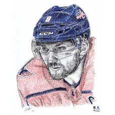 Alexander Ovechkin Washington Capitals Fanatics Authentic 16 x 20 Photo Print - Art & Signed by Jayce Hall - Limited Edition of 99
