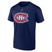 Футболка Montreal Canadiens Ivan Demidov Fanatics Navy Authentic Stack Name & Number