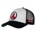 Подростковая New Jersey Devils Mitchell & Ness White Mascot Adjustable Trucker Hat