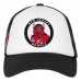 Подростковая New Jersey Devils Mitchell & Ness White Mascot Adjustable Trucker Hat