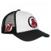 Подростковая New Jersey Devils Mitchell & Ness White Mascot Adjustable Trucker Hat