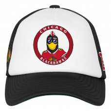 Бейсболка Chicago Blackhawks Mitchell & Ness White Mascot