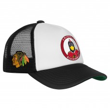 Бейсболка Chicago Blackhawks Mitchell & Ness White Mascot