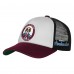 Подростковая Colorado Avalanche Mitchell & Ness White Mascot Adjustable Trucker Hat