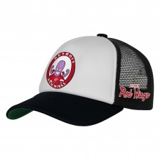 Подростковая Detroit Red Wings Mitchell & Ness White Mascot Adjustable Trucker Hat