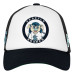 Подростковая Seattle Kraken Mitchell & Ness White Mascot Adjustable Trucker Hat