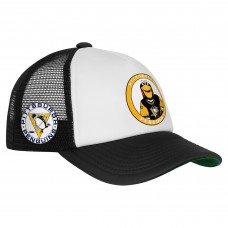 Бейсболка Pittsburgh Penguins Mitchell & Ness White Mascot