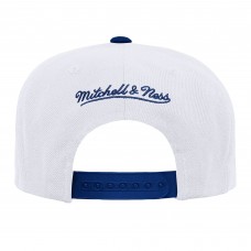 Бейсболка Подростковая Toronto Maple Leafs Mitchell & Ness White/Blue Core Team Two-Tone