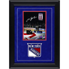 Фото с автографом Mark Messier New York Rangers Fanatics Authentic Deluxe Framed 8 x 10 Banner Raising Фото с автографом Mark Messier New York Rangers Fanatics Authentic Deluxe Framed 8 x 10 Banner Raising