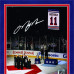 Фото с автографом Mark Messier New York Rangers Fanatics Authentic Deluxe Framed 8 x 10 Banner Raising