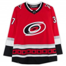 Игровая джерси Andrei Svechnikov Carolina Hurricanes Autographed Fanatics Authentic Red 25th Anniversary adidas