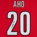 Sebastian Aho Carolina Hurricanes Autographed Fanatics Authentic Red adidas Jersey