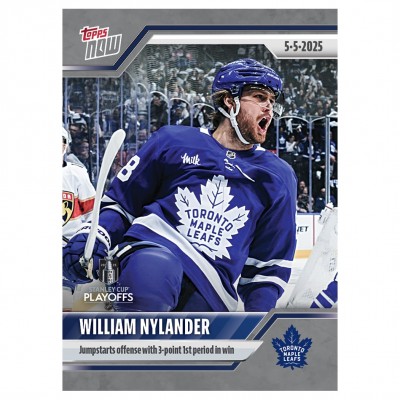 William Nylander - 2024-25 NHL Topps NOW® - Sticker #177 Pack