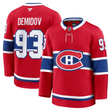 Джерси Montreal Canadiens Ivan Demidov Fanatics Red Home Premium