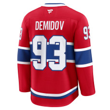 Джерси Montreal Canadiens Ivan Demidov Fanatics Red Home Premium
