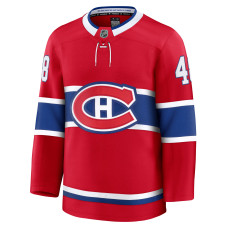 Джерси Montreal Canadiens Lane Hutson Fanatics Red Home Premium