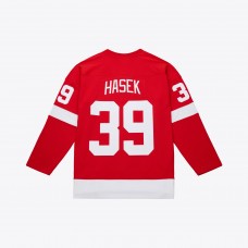 Detroit Red Wings Dominik Hasek Mitchell & Ness Red 2007-08 Power Play Jersey
