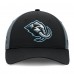 Бейсболка Utah Mammoth Fanatics Black/Charcoal Primary Logo