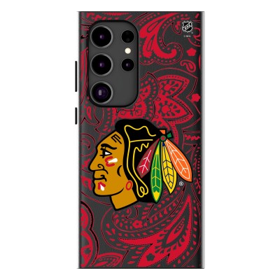 Chicago Blackhawks Keyscaper Paisley Galaxy Magnetic Bump Case