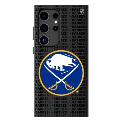 Buffalo Sabres Keyscaper Text Backdrop Galaxy Magnetic Bump Case