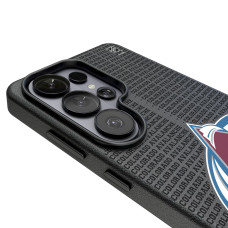 Colorado Avalanche Keyscaper Text Backdrop Galaxy Magnetic Bump Case Colorado Avalanche Keyscaper Text Backdrop Galaxy Magnetic Bump Case