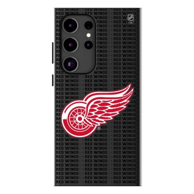 Detroit Red Wings Keyscaper Text Backdrop Galaxy Magnetic Bump Case
