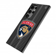 Florida Panthers Keyscaper Text Backdrop Galaxy Magnetic Bump Case