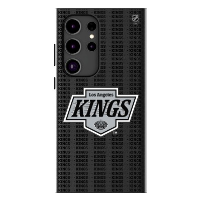 Los Angeles Kings Keyscaper Text Backdrop Galaxy Magnetic Bump Case