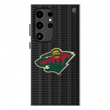 Minnesota Wild Keyscaper Text Backdrop Galaxy Magnetic Bump Case