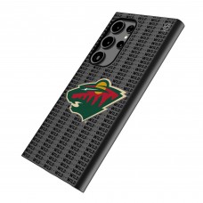 Minnesota Wild Keyscaper Text Backdrop Galaxy Magnetic Bump Case