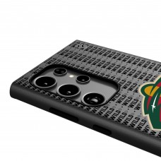 Minnesota Wild Keyscaper Text Backdrop Galaxy Magnetic Bump Case