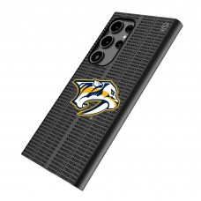Nashville Predators Keyscaper Text Backdrop Galaxy Magnetic Bump Case