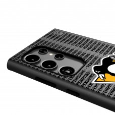 Pittsburgh Penguins Keyscaper Text Backdrop Galaxy Magnetic Bump Case