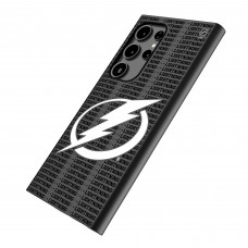 Tampa Bay Lightning Keyscaper Text Backdrop Galaxy Magnetic Bump Case