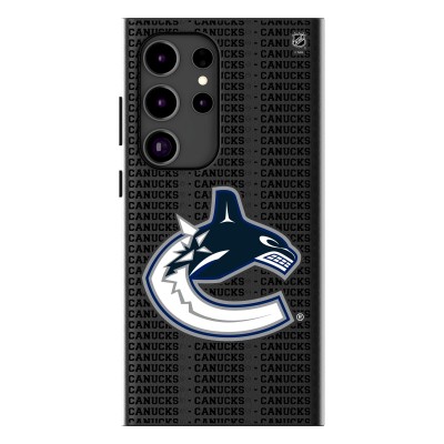 Vancouver Canucks Keyscaper Text Backdrop Galaxy Magnetic Bump Case