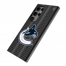 Vancouver Canucks Keyscaper Text Backdrop Galaxy Magnetic Bump Case
