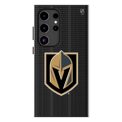 Vegas Golden Knights Keyscaper Text Backdrop Galaxy Magnetic Bump Case