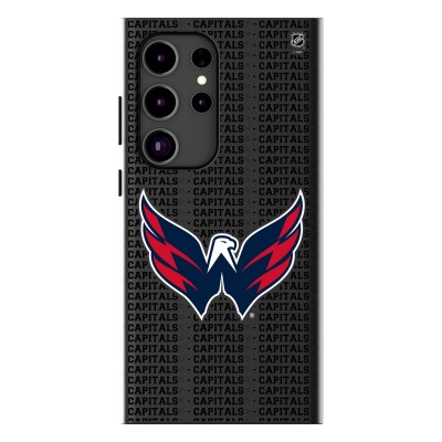 Washington Capitals Keyscaper Text Backdrop Galaxy Magnetic Bump Case