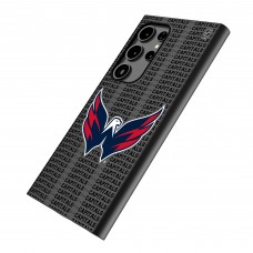 Washington Capitals Keyscaper Text Backdrop Galaxy Magnetic Bump Case