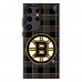 Boston Bruins Keyscaper Plaid Galaxy Magnetic Bump Case