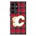 Calgary Flames Keyscaper Plaid Galaxy Magnetic Bump Case