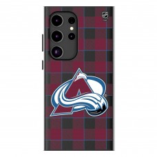 Colorado Avalanche Keyscaper Plaid Galaxy Magnetic Bump Case