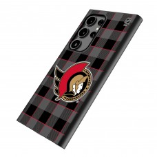 Ottawa Senators Keyscaper Plaid Galaxy Magnetic Bump Case