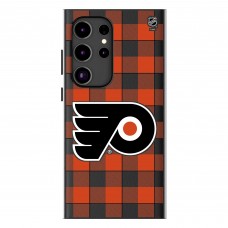 Philadelphia Flyers Keyscaper Plaid Galaxy Magnetic Bump Case