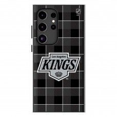 Los Angeles Kings Keyscaper Plaid Galaxy Magnetic Bump Case