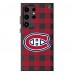 Montreal Canadiens Keyscaper Plaid Galaxy Magnetic Bump Case
