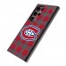 Montreal Canadiens Keyscaper Plaid Galaxy Magnetic Bump Case