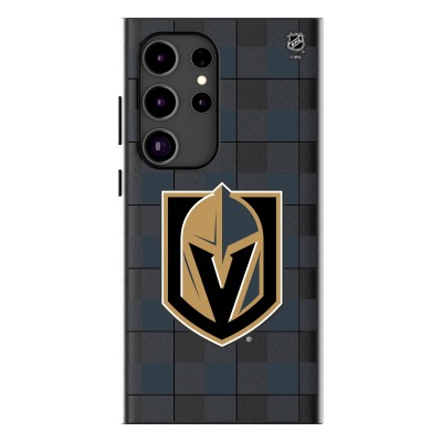 Vegas Golden Knights Keyscaper Plaid Galaxy Magnetic Bump Case